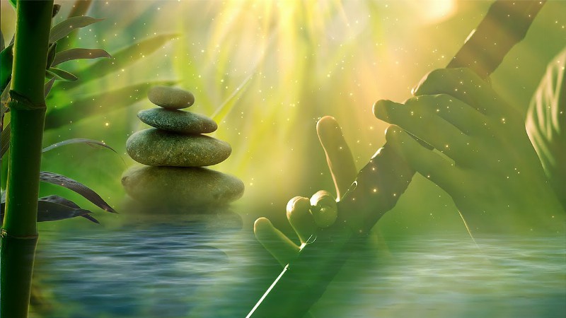 Bamboo Flute Music Zen Meditation Positive Energy Vibration Cleanse Negative Energy Meditation