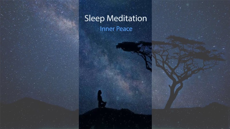 Sleep Meditation Fall Asleep Fast Stress Relief Black Screen Inner Peace #shorts