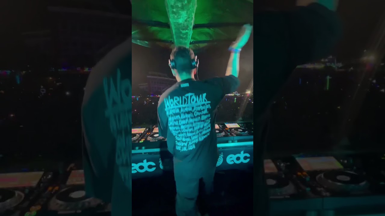 Vintage Culture Dropping ‘you Give Me A Feeling’ @ Edc Orlando ‘21 :: #shorts